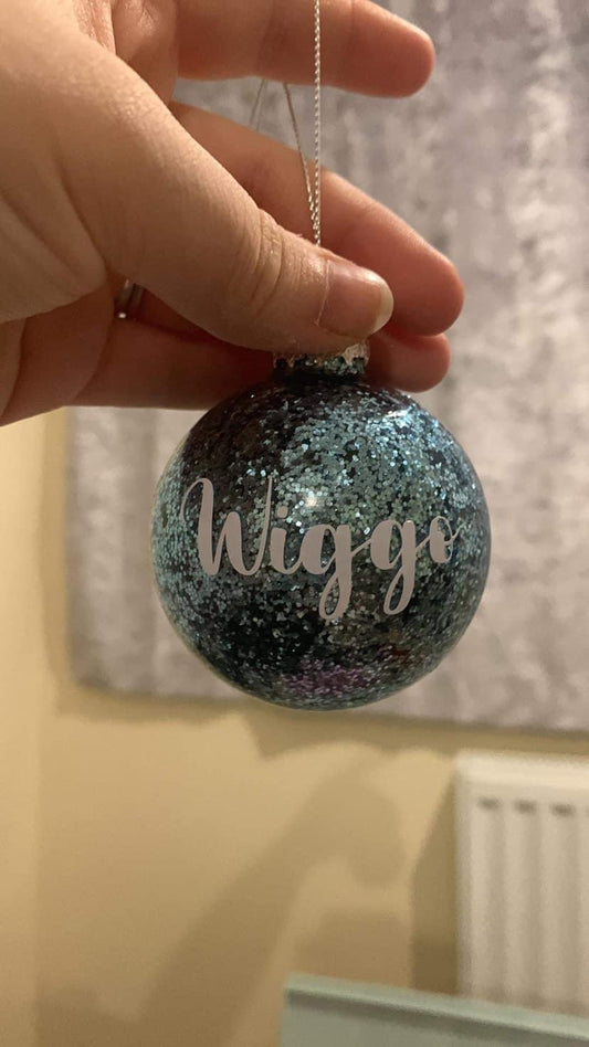 Glitter Baubles
