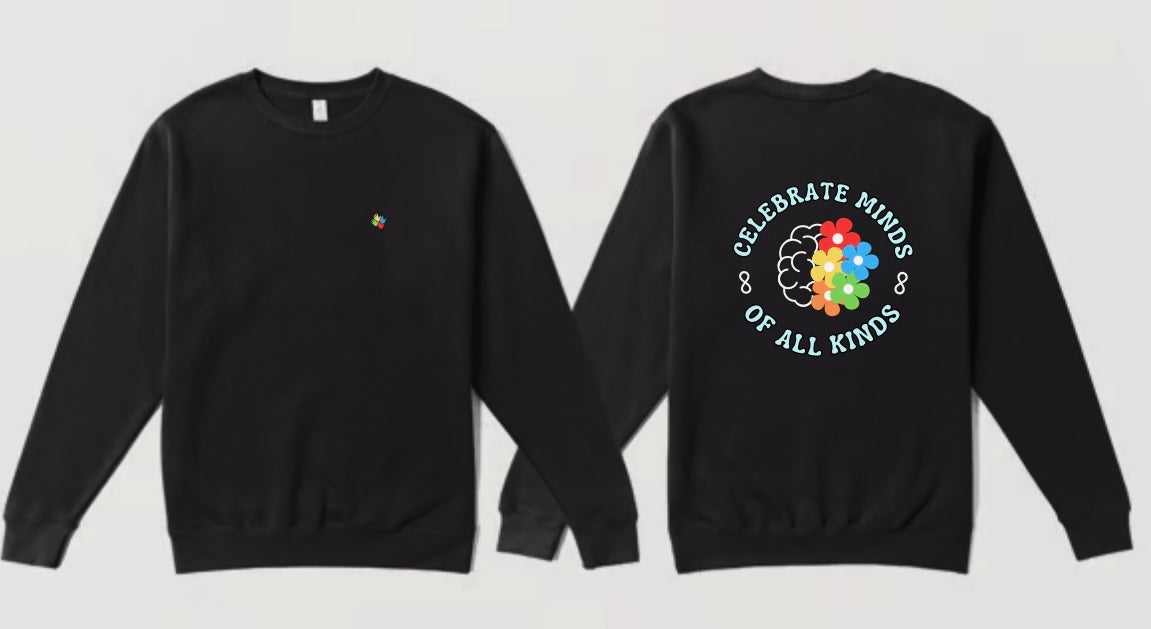 Celebrate minds of all kinds sweatshirt ❤️