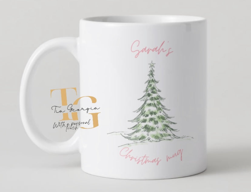 Personalised Christmas/Eve Mug