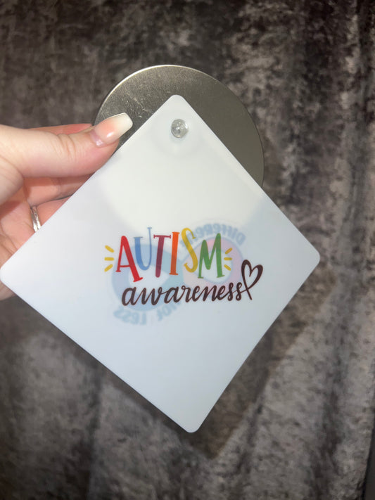 Autism Awareness Car Window Signs