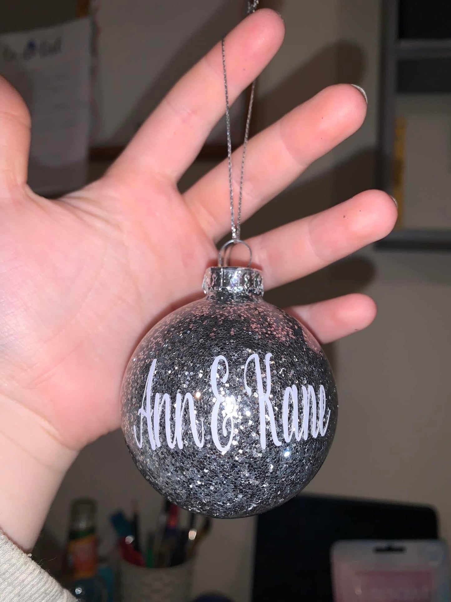 Glitter Baubles