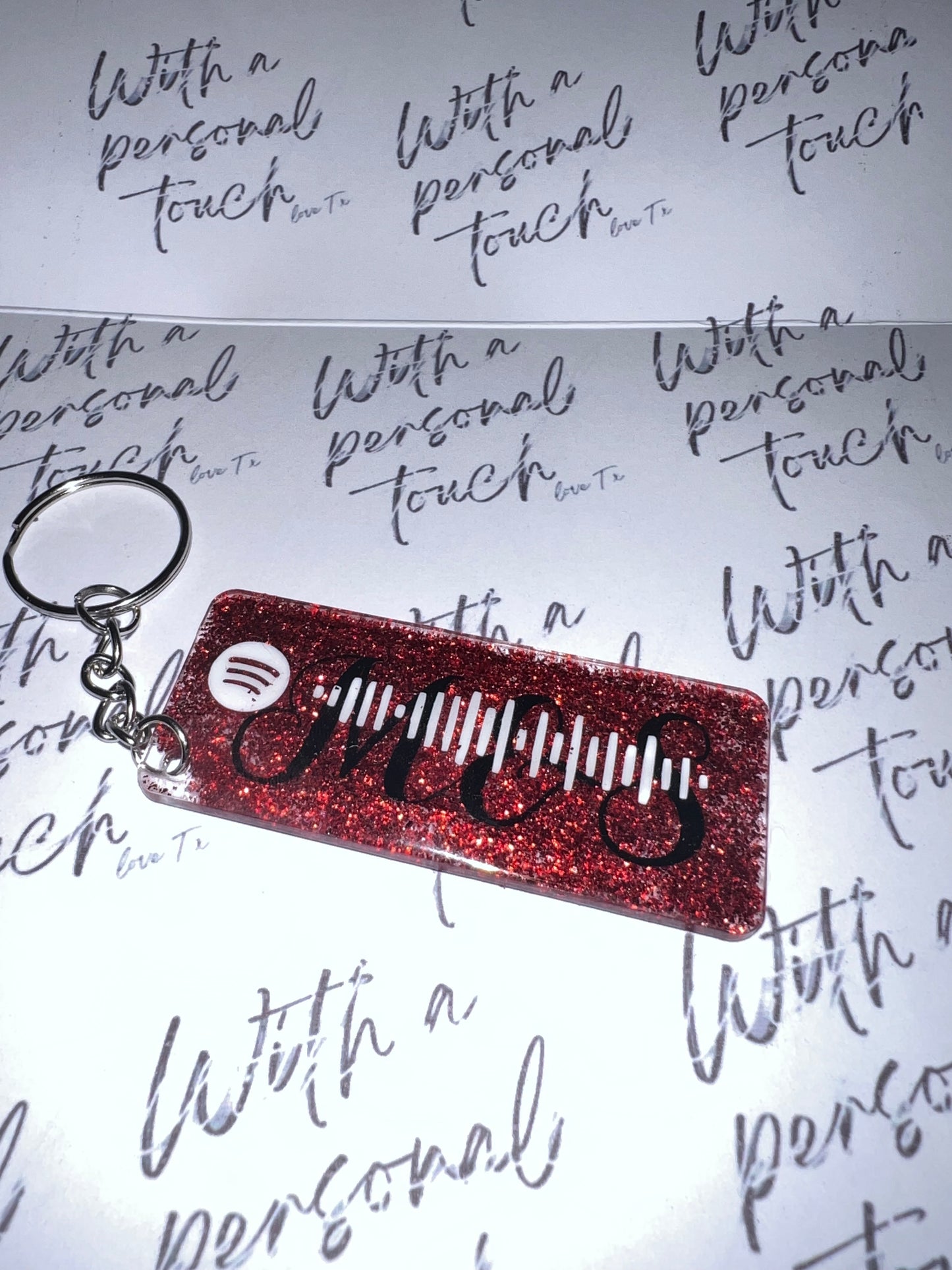 Spotify Code Keychain